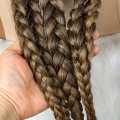 60 96 Cm Lace Frontal Braids Wigs - Box Braided Twist Synthetic Braids Wigs