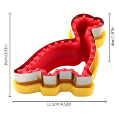 2pcs Dino Sandwich Cutter & Sealer Set Kitchen Gadgets