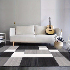 Modern Abstract Soft Area Rug for Living Room