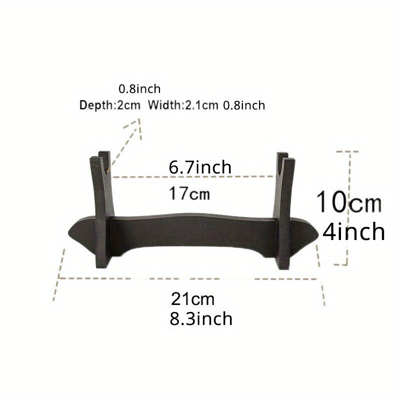 Japanese Samurai Sword Display Rack for 3 Swords