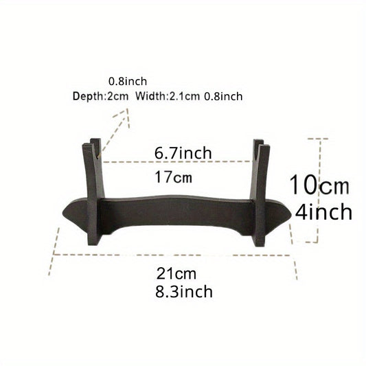 Japanese Samurai Sword Display Rack for 3 Swords