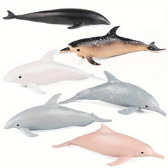 12pcs Ocean Animals Dolphin Fish Sea Marine Models Action Figures Toys