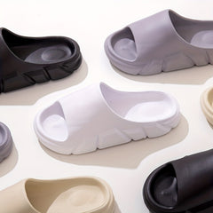 Men's Slip On Platform Slides Lightweight Slippers
