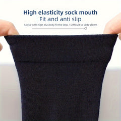 Classic Business Crew Socks for Men and Women - Pack of 10