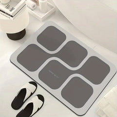 Soft Non Slip Diatom Mud Bath Rug Quick Drying Shower Carpet
