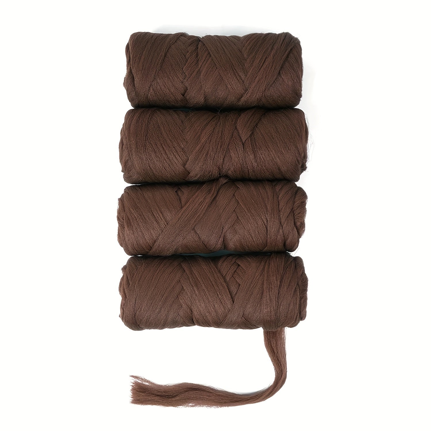 Synthetic Brazilian Wool Hair Extension For Women African Faux Locs Wraps