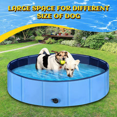 Foldable Paddling Pool for Dogs - Keep Your Pet Cool and Happy