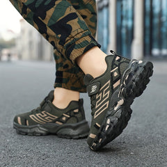 Boys Casual Low Top Woven Shoes Breathable Lightweight Sneakers