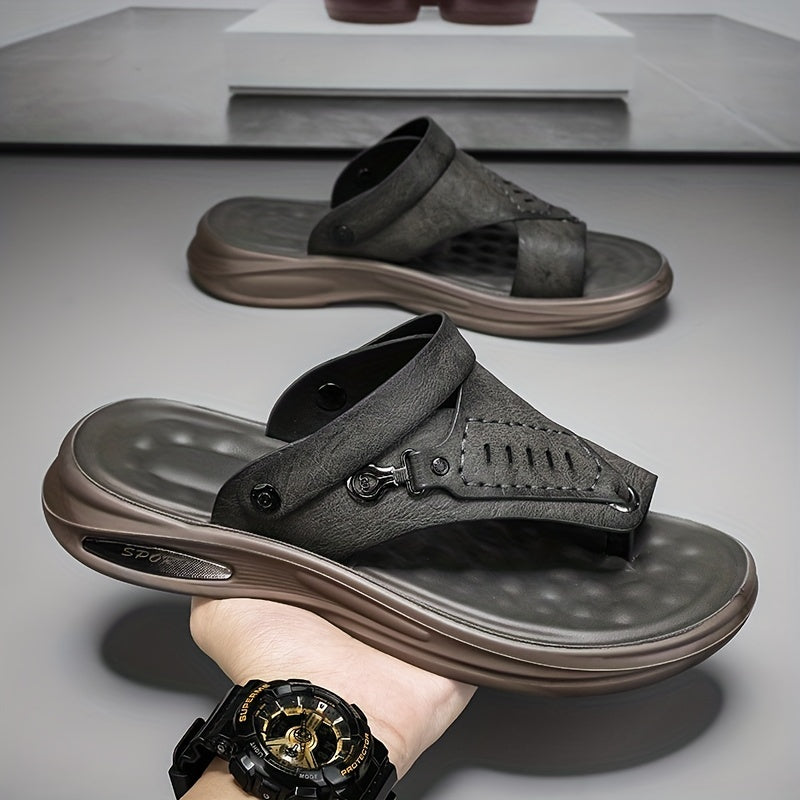 Men's Wear Resistant Non Slip Flip Flops Quick Drying Thong Sandals