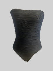 Sexy Sleeveless Tube Bodysuit Solid Casual Women's Clothing