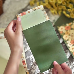 12pcs Flower Theme Envelope Set for Weddings Father's Mother's Thanksgiving
