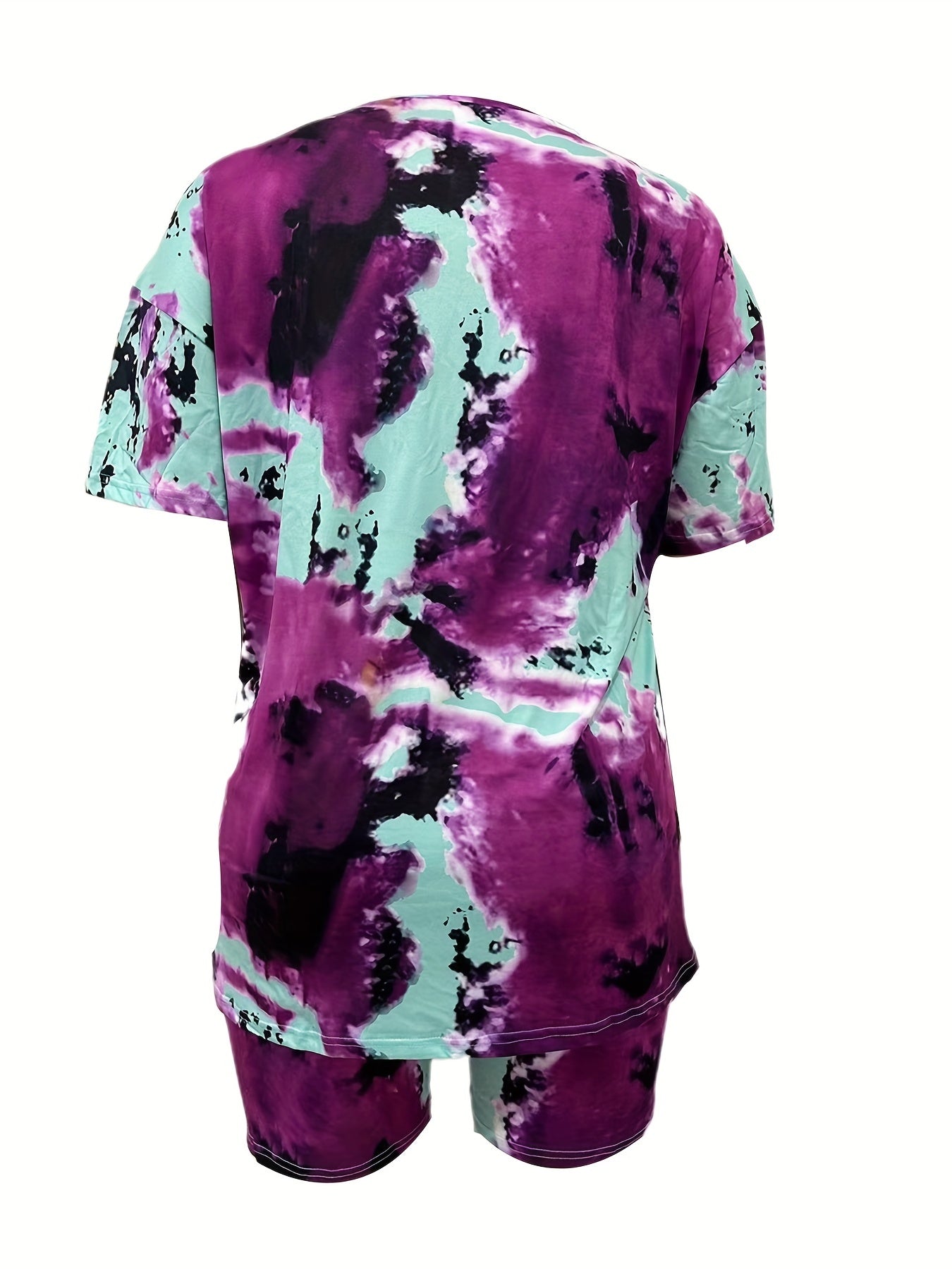 Tie Dye Tee & Shorts Set