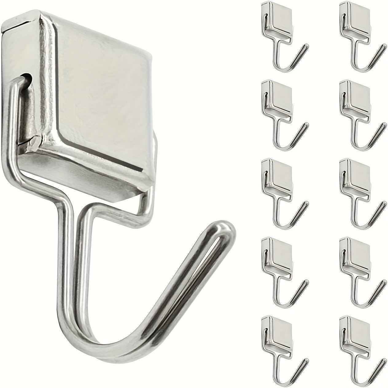 10pcs Magnetic Hooks 6 35KG Strong Magnets With Hooks For Hanging Cruise Fridge