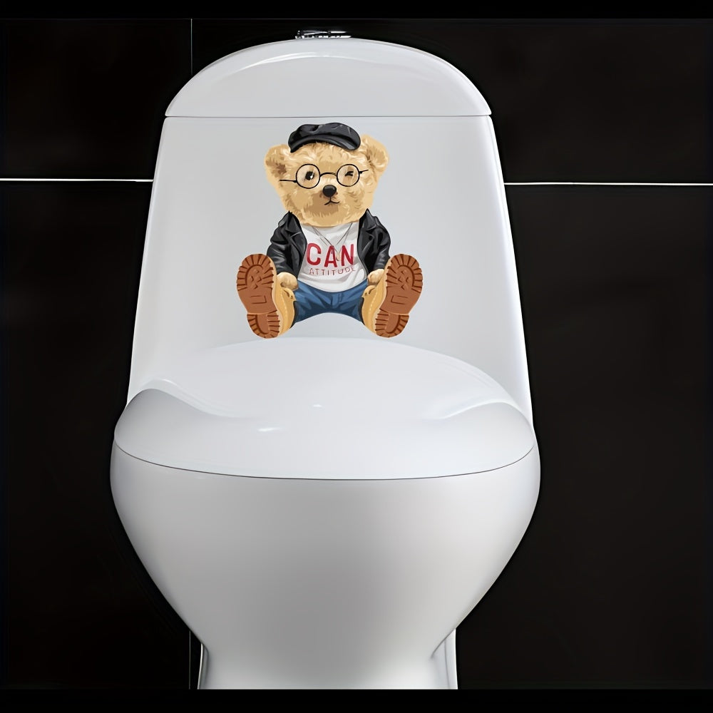 Cartoon Anime Teddy Bear Sticker for Decoration