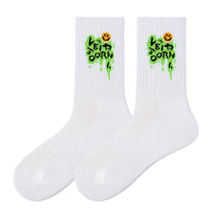 Veidoorn 1 Pair Basketball Socks Compression Sweat Absorbing Socks