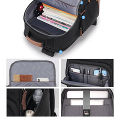 Waterproof 16 Inch Laptop Backpack with USB Charging