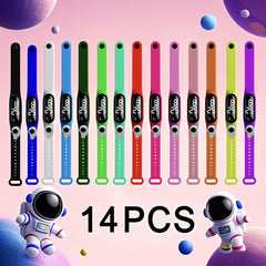 14 LED Digital Watches Candy Series Sports Wristbands