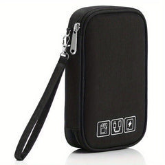 Zipper Data Cable Bag Travel Organzier Lightweight Container