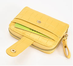 3pcs Women PU Crocodile Short Wallet