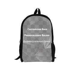 Kids Primary School Bags Boxer Dog 3D Printing Backpack Girls Puppy Schoolbag