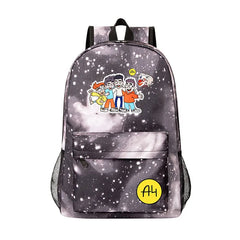 Children's School Backpack A4 Print Boy Girl Men Women Travel Bagpack