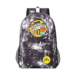 Children's School Backpack A4 Print Boy Girl Men Women Travel Bagpack
