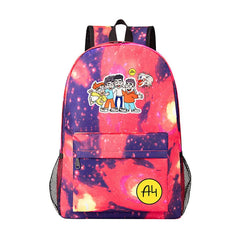 Children's School Backpack A4 Print Boy Girl Men Women Travel Bagpack