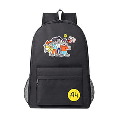 Children's School Backpack A4 Print Boy Girl Men Women Travel Bagpack