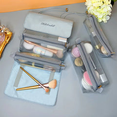 Waterproof Zipper Cosmetic Bag Beauty Case Make Up Organizer