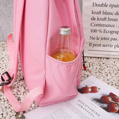 4 Piece Schoolbags For Teenage Girls Print Women Backpack