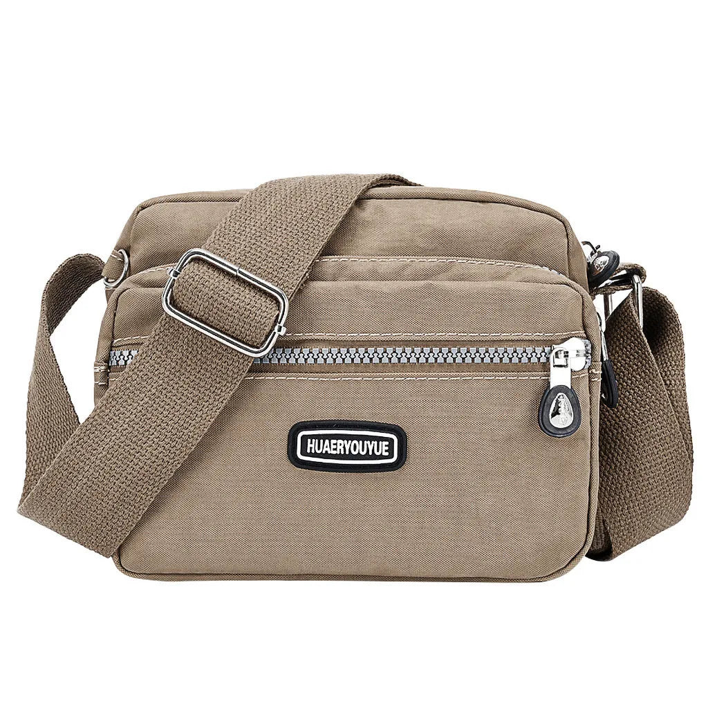 Women Nylon Shoulder Bag Waterproof Bags for Daily Shopping Handbag