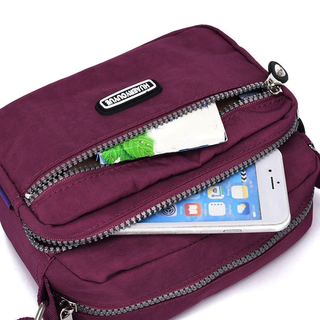 Women Nylon Shoulder Bag Waterproof Bags for Daily Shopping Handbag