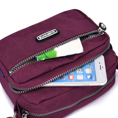 Women Nylon Shoulder Bag Waterproof Bags for Daily Shopping Handbag