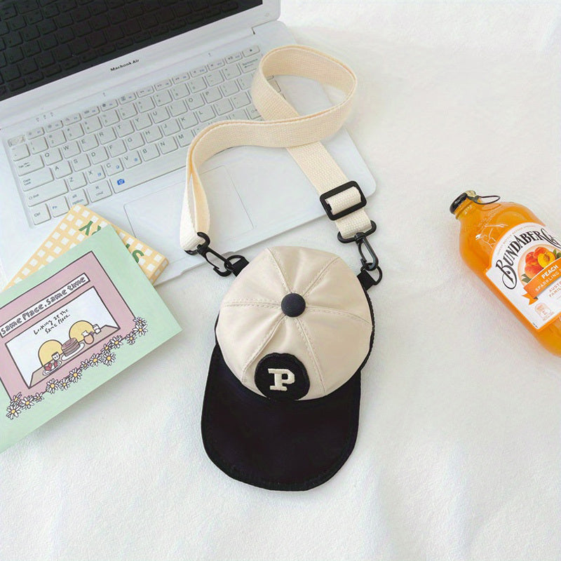 Sweet Hat Shaped Messenger Bag Outdoor Coin Purse Girls Accessories
