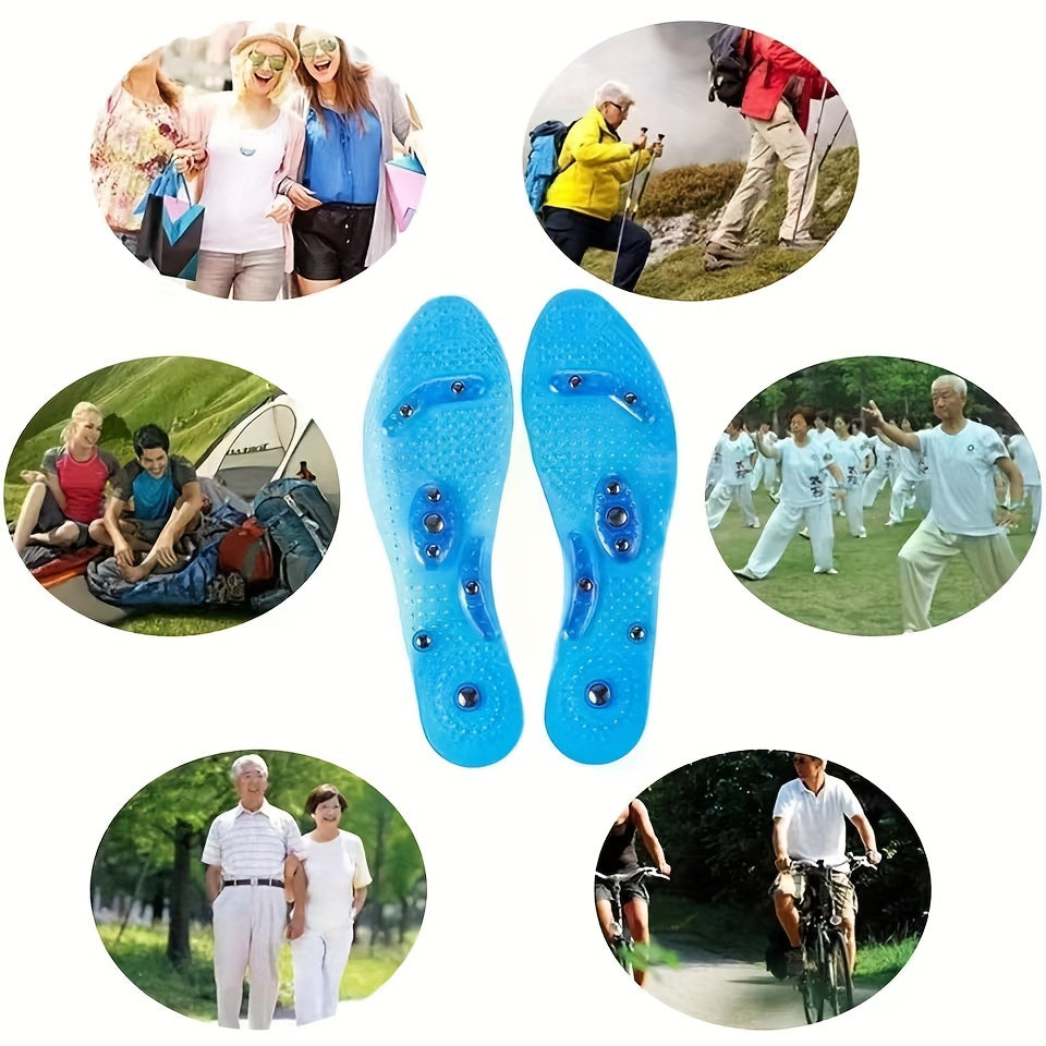 Shock Absorption Insoles High Elastic Deodorant Running Sneakers
