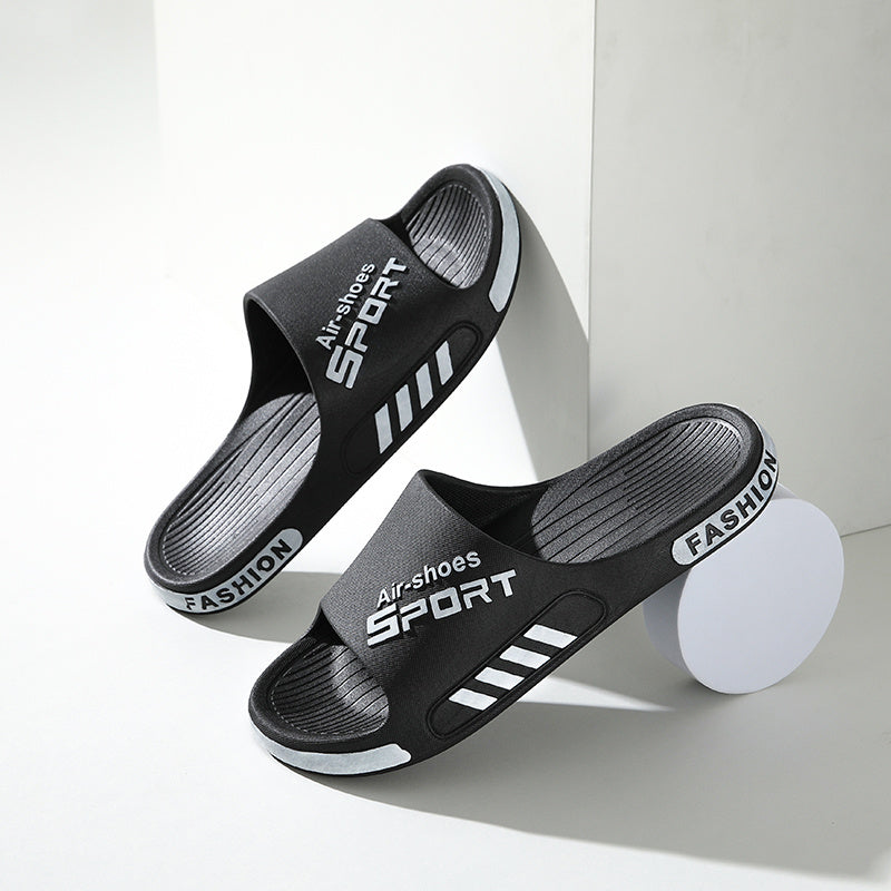 Quick Drying Non Slip Slide Slippers Summer PVC House Shoes Indoor Outdoor