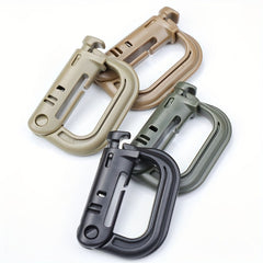 Climbing Carabiner 12pcs D Ring Shackle for Backpacks
