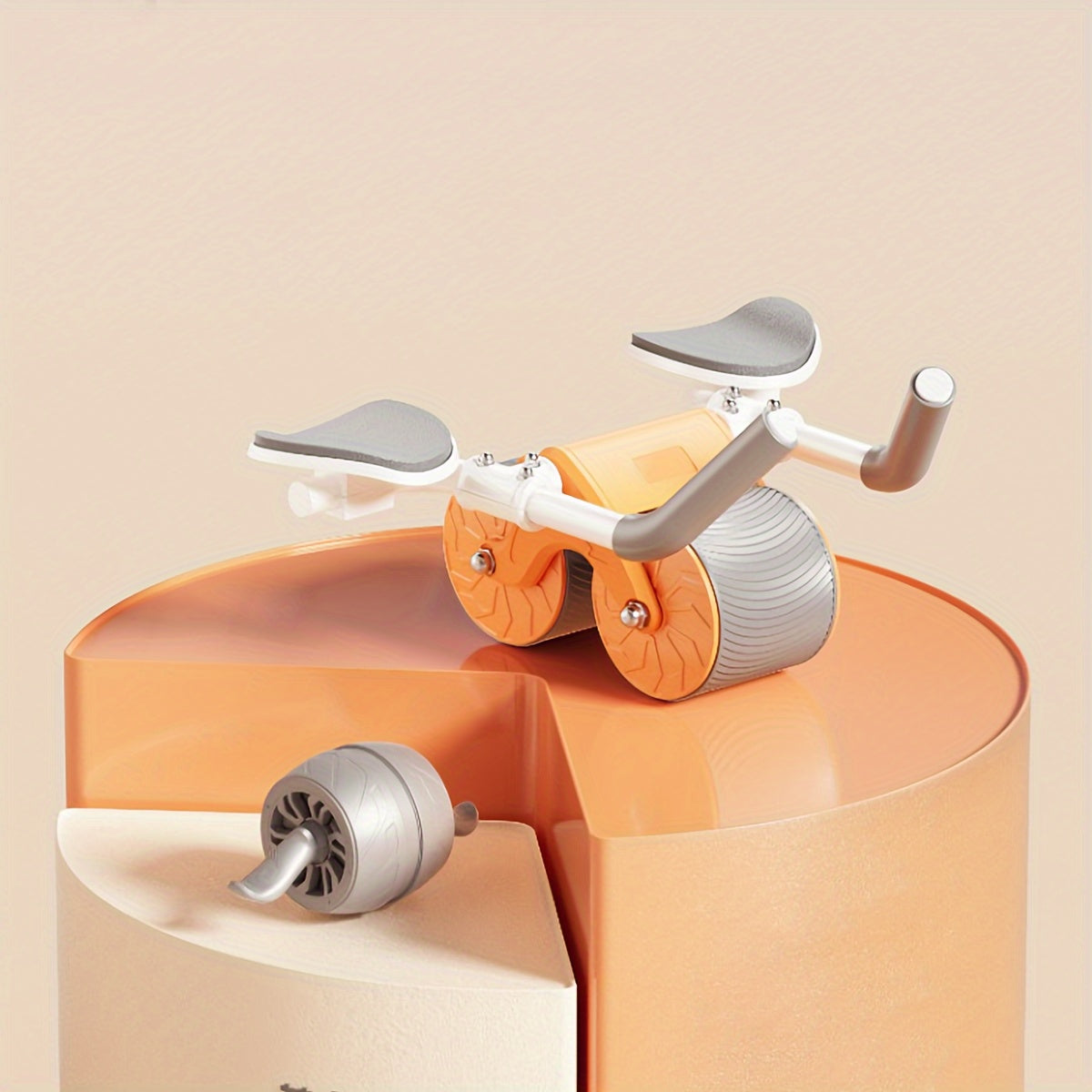 Automatic Rebound Abdominal Exercise Wheel Tummy Control
