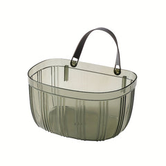 Wall Mounted Storage Basket Kitchen Shelf Box Onion Ginger Garlic Hanging Basket