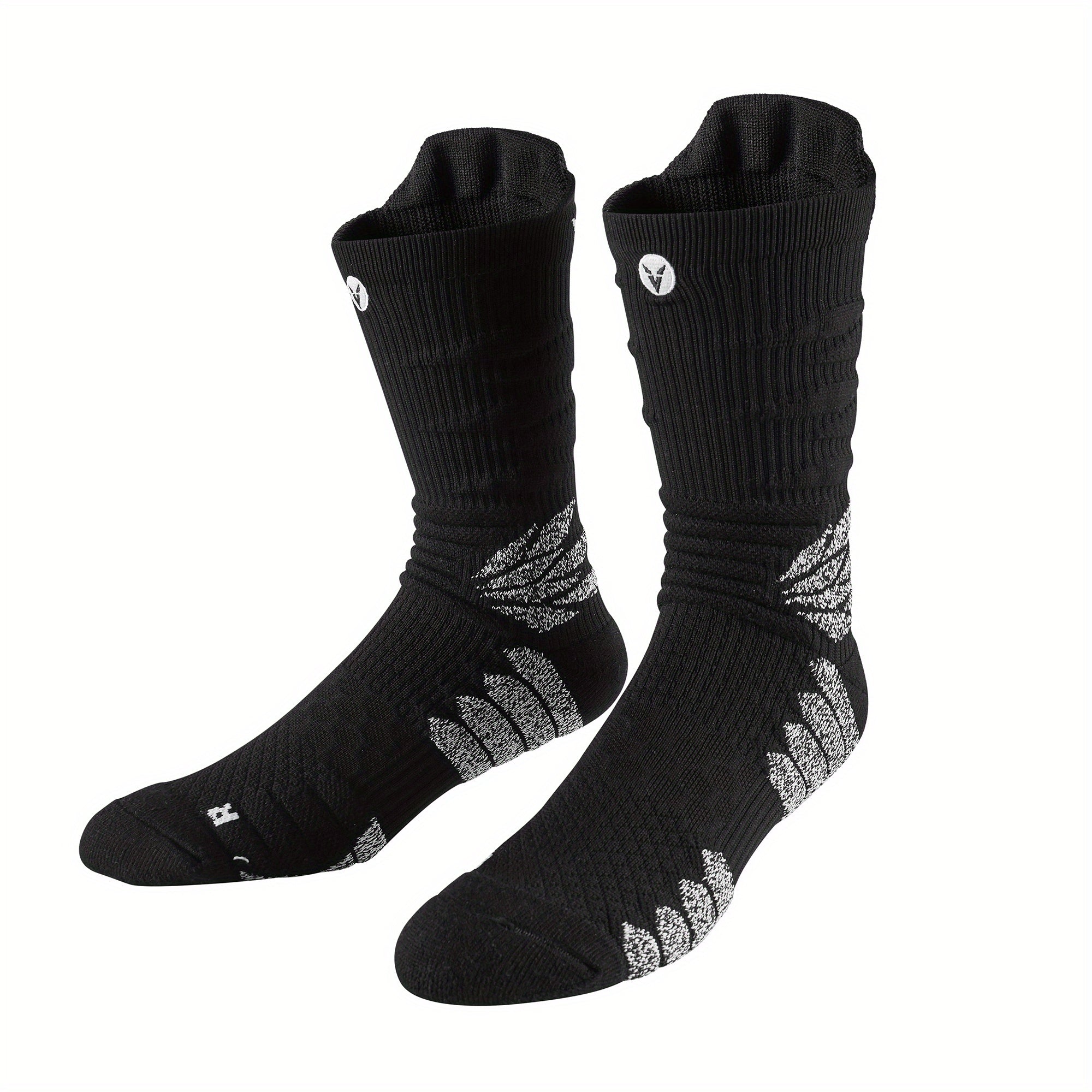 Maple Pattern Basketball Sports Socks