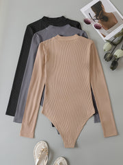 3 Pack Casual Crew Neck Bodysuits