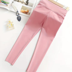 Girls Stretch Athletic Leggings High Waist Yoga Pants Spring Summer