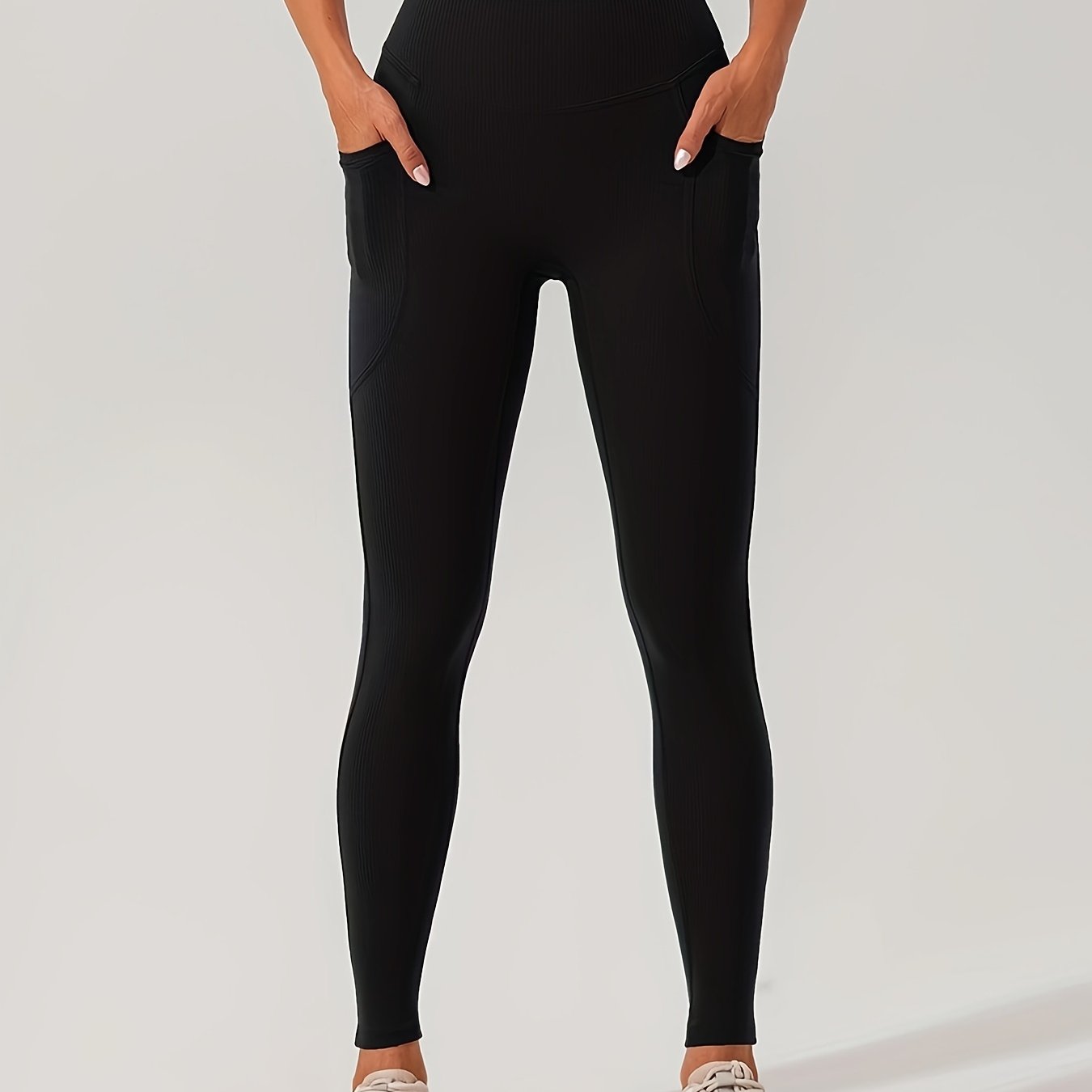 High Waist Hip Lifting Yoga Pants With Pocket