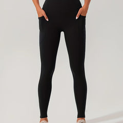 High Waist Hip Lifting Yoga Pants With Pocket