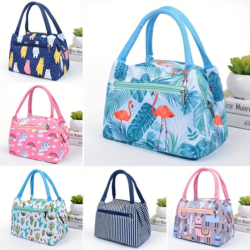 Portable Cooler Bag Outdoor Picnic Insulation Bag Waterproof Lunch Box Bag