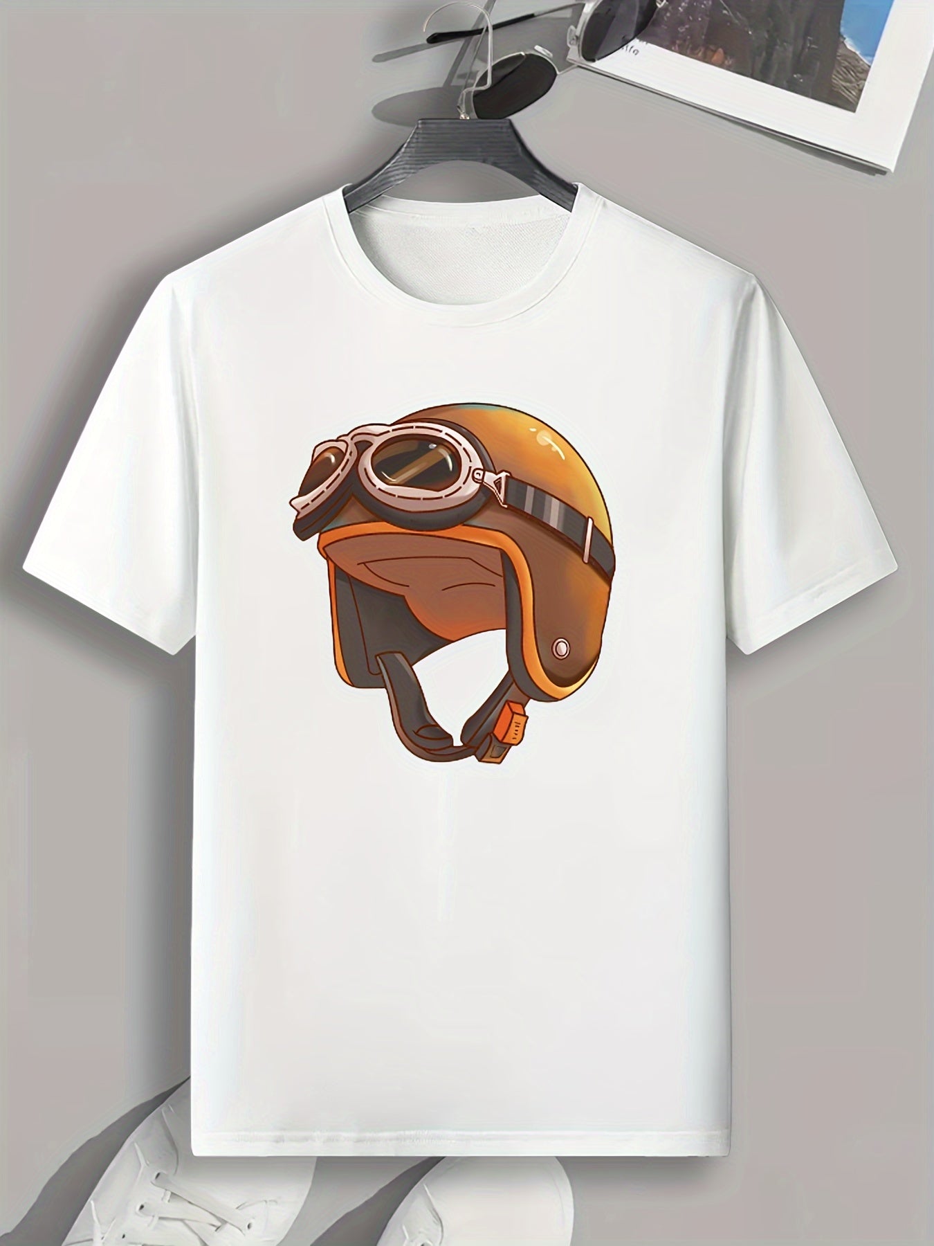 Halloween Pumpkin Men's Graphic T shirt Casual Tee