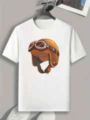 Halloween Pumpkin Men's Graphic T shirt Casual Tee