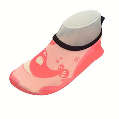 Girl's Animals Pattern Barefoot Water Shoes for Swimming Surfing