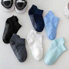 6 Pairs Boys Comfortable Anti-Slip Socks