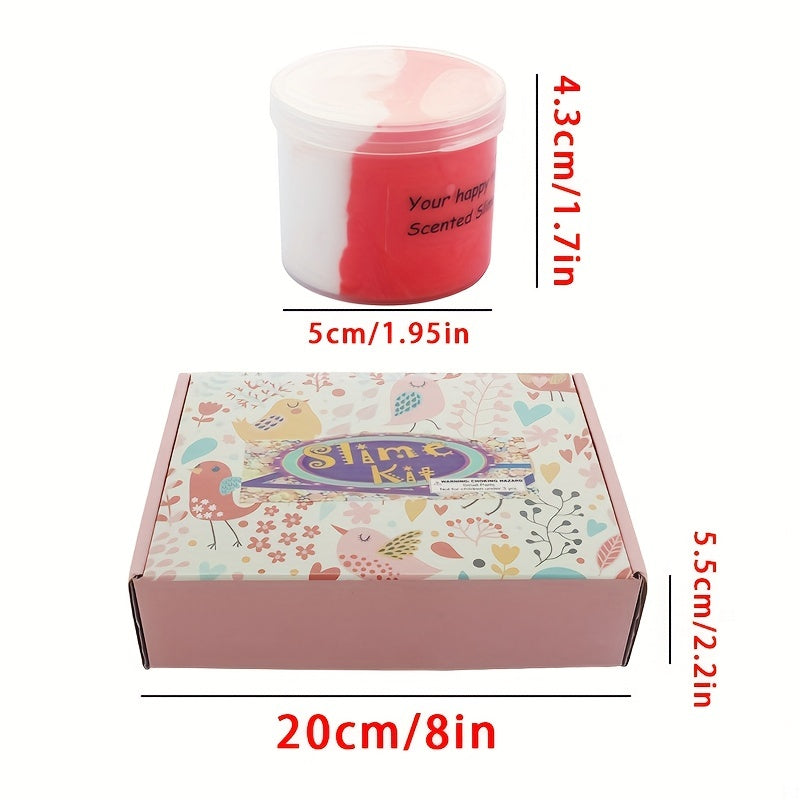 8pcs Butter Slime Kit 70ml Soft And Non Sticky Slime Toys